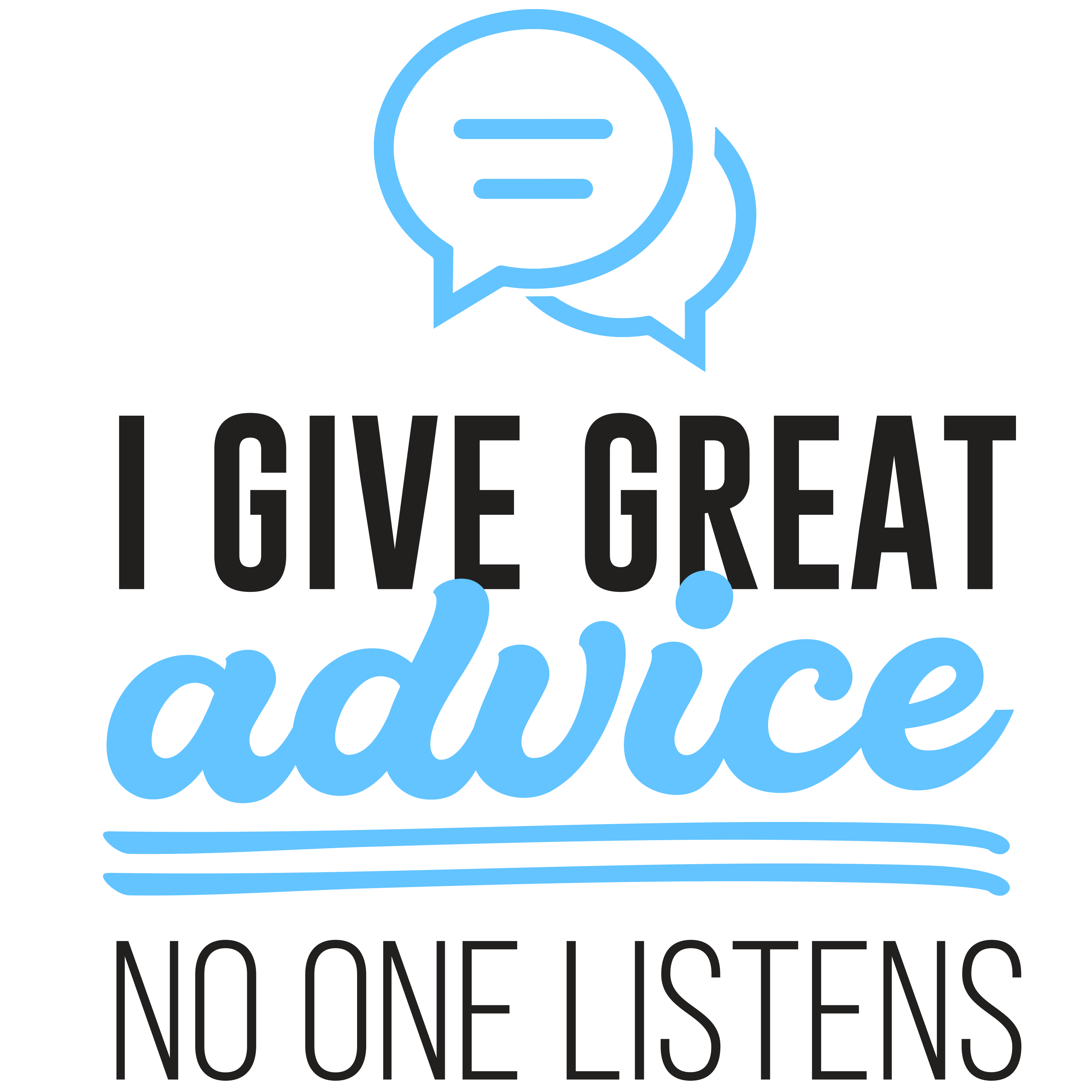 I Give Great Advise_Black