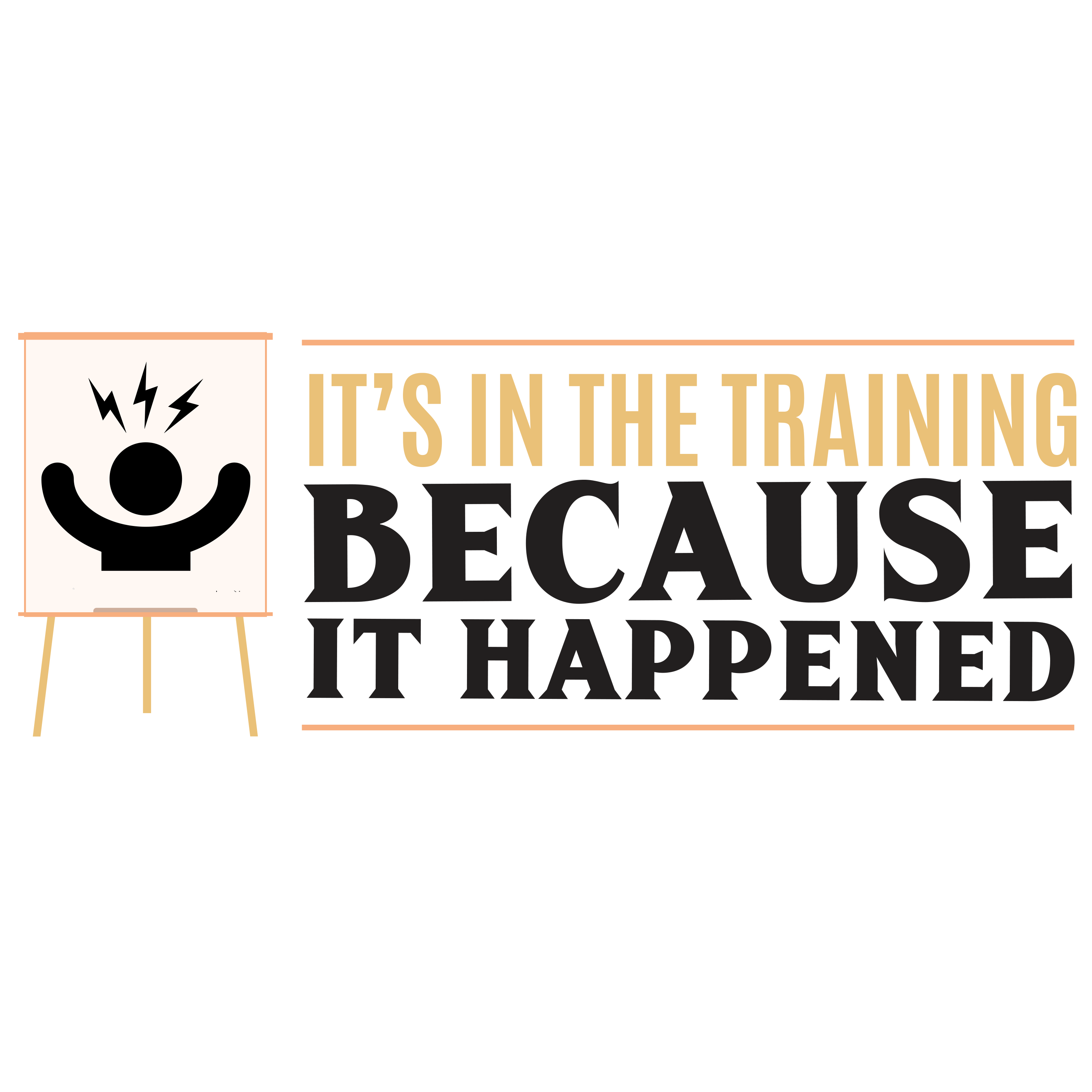 It_s In The Training-Black